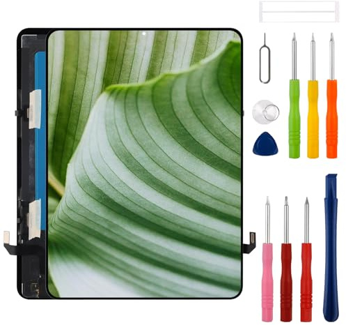 swark Nuovo display LCD da 10,9 di ricambio per iPad Air 4 4th Gen 2020 A2324 A2072 A2325 A2316 con kit di strumenti di riparazione aggiornato, nero