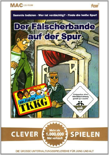 Der Fälscherbande auf der Spur, 1 CD-ROM für Mac: Für MacOS ab 8.1 bis OS X (Classic)
