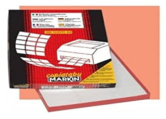 Markin – 210 °C518 Etiketten, weiß
