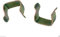 SAVE ON GOODS UK CLIPS (PAIR) FOR DIVAN BED BASE FOR JOINING DIVAN BASES TOGETHER. (METAL)