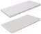 TOPPER CORRETTORE IN MEMORYFOAM PER MATERASSO SINGOLO 80x190 ALTEZZA 5 CM SFODERABILE ALOE VERA