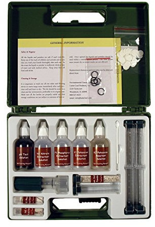 Rapitest Premium Boden Test Kit Rasen Flower Plant Test Garten Tester PH NPK (80 Test Kit 1663)