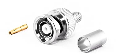 RP-BNC-Stecker für H155 Kabel, Crimp Version