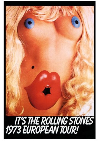 Rolling Stones - Body - Mick Jagger Musik Poster Bilder