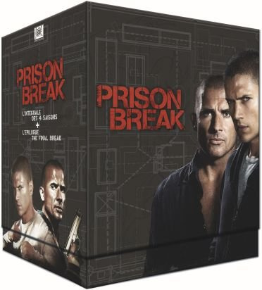 Prison Break, saisons 1 à 4 + Final Break - Coffret collector 23 DVD