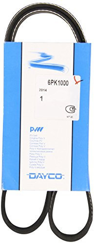 Metzger 6PK1000 DAYCO Keilrippenriemen | 6PK1000 passend für A1 A3 Q3 C4 C5 C8 Jumpy