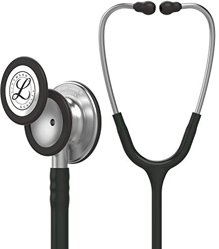 3M Littmann Stéthoscope de Surveillance Classic III, Tubulure Noire, 69 cm, 5620
