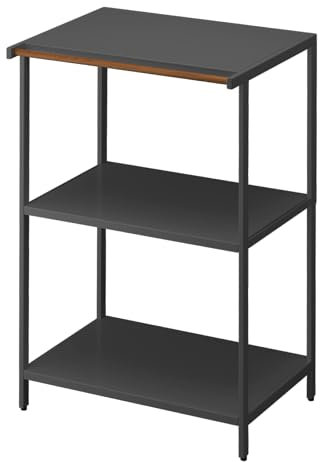 YAMAZAKI Tower Lagerregal, Legierter Stahl, Schwarz, One Size