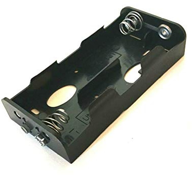 Proops Pack of 5, C Type x 4 Battery Holder Black with Battery Snap Connector, 110 x 55 x 24mm (E3329). Free UK Postage.