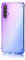 TANYO - Carcasa para Huawei Nova 5T, Flexible de Silicona de Gel de Poliuretano termoplástico [Esquinas reforzadas] [Crystal Clear] Funda de gradiente Color TPU Case Cover. Púrpura/Azul