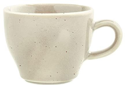 KAHLA 1T5125A93024W Homestyle Cappuccinotasse Italiano 0,18 l natural cotton cremefarbenes Geschirr aus Porzellan mit Steingut- und Keramiklook dickwandige Kaffeetasse dicke Tasse 180 ml rund beige