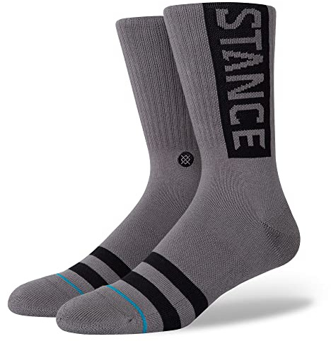 Stance Crew Sock - The OG (Graphit, Groß)