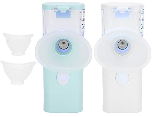 Vaporizador de vapor frío 2 en 1, rociador de niebla hidratante, mini humidificador facial, vaporizador para teléfono celular, nebulizador, atomizador para el cuidado de los ojos, rociador de nano nie