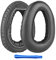 Ersatz-Ohrpolster für Sennheiser PXC 550 PXC 550-II Wireless MB 660 PXC480 Series Kopfhörer Ohrpolster, Headset, Leder-Ohrmuscheln, Reparaturteile (schwarze Kissen für Sennheiser PXC 550)