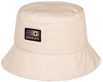 Roxy Coconut Ride - Gorro de Pescador Reversible - Mujer - Beige.