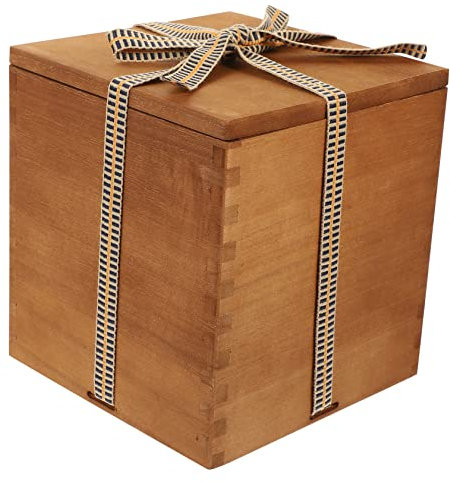 Alipis Vintage Teetasse Holzkiste Vitrine Stabile Konstruktion Elegantes Design