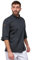 strongAnt Herren Kochjacke 3/4 Kurzarm mit Reißverschluss Stretch Professionelle Kochuniform - Grau, Größe: S