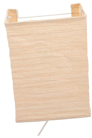 DOITOOL Wandlampe Aus Papier Wandleuchte Papier-design-wandlampe Wandlampe Korridorlampe Aus Papier Flurleuchte Im Nordischen Stil Dekorative Lampe Haushaltslampe Selbstgemacht Eisen