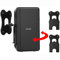 Kompatibel mit Sony / SA-RS3S Lautsprecher Halter Wandhalterung Sony / SA-RS3S Lautsprecher Ständer Halterung Zubehör,Lautsprecher Zubehör Rack,halterung für Heim-Lautsprecher-Systeme(Schwarz) 2 PCS