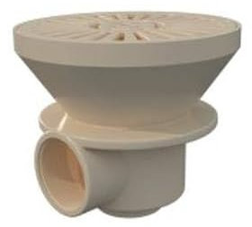 FLUIDRA Filtros para Piscinas de la Marca Modelo SUMIDERO Circular PISC. HORM. ABS Sal. 2'' Color Beige