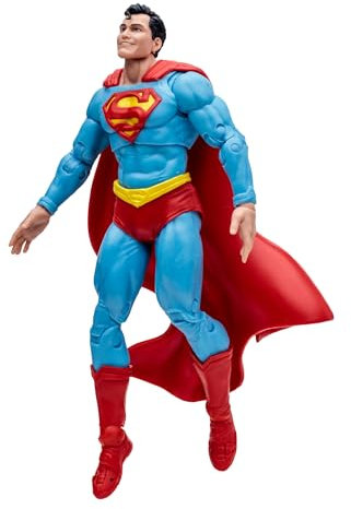 McFarlane Toys DC Multiverse Superman (DC Classic) 17,8 cm Actionfigur – ikonischer Held im detaillierten DC Comics Design