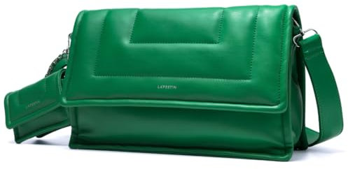 LA FESTIN Borse a tracolla da donna in pelle PU con mini borsa - Borse a tracolla di design di lusso con tracolla regolabile per ragazze (Ape verde)