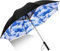 Daffezon Parapluie 3 en 1 avec Ventilateur, Triple Menace, avec Jet de Ventilateur pour l'été Chaud, USB, Portable, pour l'été Chaud