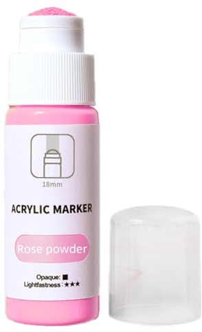 Generisch Graffiti Mop Marker - Graffiti Pen 18mm Water Based Tip Permanent Waterproof Mop Graffiti Marker 60ml for Wall Painting Canvas Metal Glass Paper