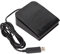 Mtlavishness Alta sensibilità ergonomico 14.0×13.0×5.0 Pedale USB Controller Midi Pedale singolo ergonomico per cabina fotografica dello strumento Zoom Materiale ABS