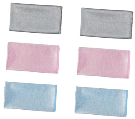 FRCOLOR Panni Riutilizzabili in Microfibra Per La Pulizia Della Cucina Per Piatti E Bicchieri Confezione Da 6