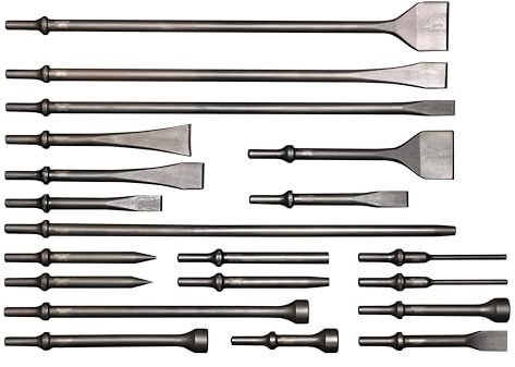 Mayhew Tools 32090F Pneumatic Set, Black Oxide Finish, 20-Piece