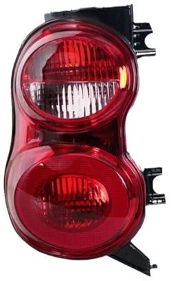 DUANJIAN Maßgeschneidert Auto Rücklicht Komplettsets für Mercedes Benz 451 Smart,LED-Rücklichter,Rotes Glas,Auto-Rücklichtbaugruppe, Fahrzeug Zubehör,A/Left