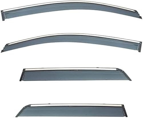 QiaoCL Windabweiser für Mitsubishi ASX 2010-2020, halten Ihr Auto bei Regen belüftet, reduzieren Windturbulenzen, Regen- und Sonnenschutz