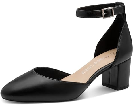 MARCO TOZZI Damen Pumps weiches Feel Me Fußbett weiches Innenfutter Vegan Trendy