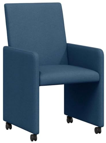 vidaXL Dining Chair for the Kitchen, Modern Furniture, Home Furniture, Minimalist and Ergonomic Rectangular Fabric for Indoor Use