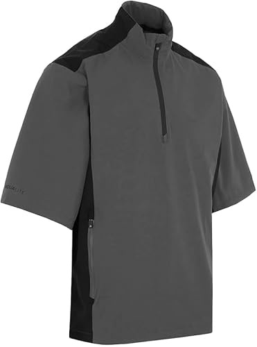 Proquip Mens Aqualite Golf Half Sleeve Jacket - Grey - Medium
