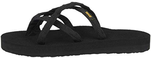 Teva Damen Olowahu Womens Sport- & Outdoor Sandalen, Schwarz Mix B On Black 536, 39 EU