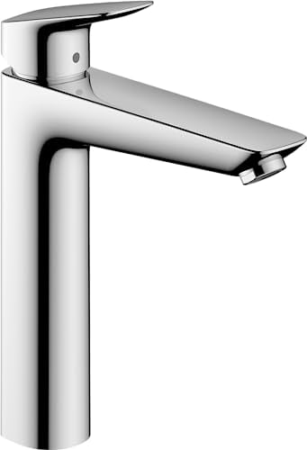 hansgrohe Logis Mitigeur de lavabo 190 avec tirette et vidage synthétique, chromé, 71090000