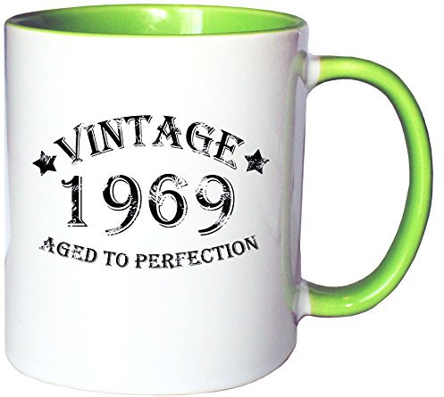Mister Merchandise Kaffeetasse Becher Vintage 1969 - Aged to Perfection Teetasse