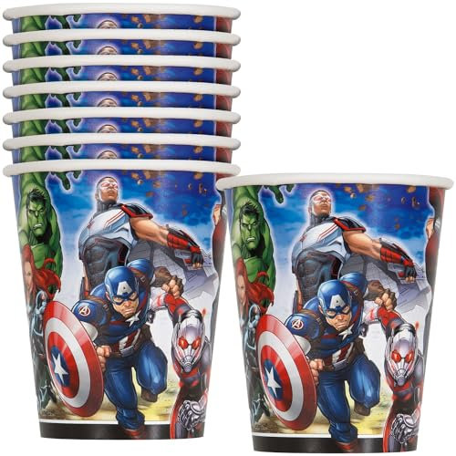 Unique Avengers 9oz Party Cups 8ct