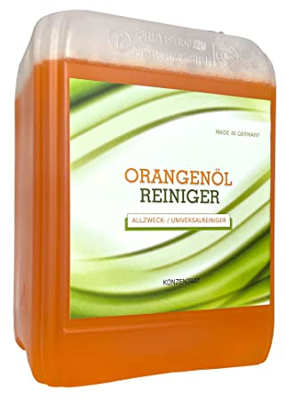 Orangenöl Reiniger Konzentrat Allzweckreiniger Universalreiniger Intensiv Fettlösend Fleckenentferner Kraftreiniger (2,5 Liter)