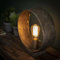 famlights Industrie Tischlampe Lorin Vintage Look/Steampunk Metallgestell Tischleuchte Tischlampe E27 / Metall Wohnzimmerlampe Nachttischlampe Vintage Landhaus Industrial Schlafzimmer Wohnzimmer