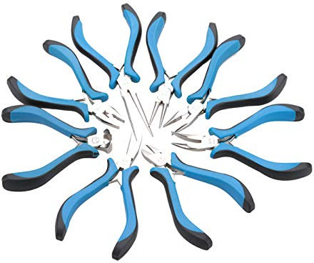 Set di pinze per gioielli, pinze, kit di pinze per utensili per gioielli, per ufficio utensili da lavoro domestico