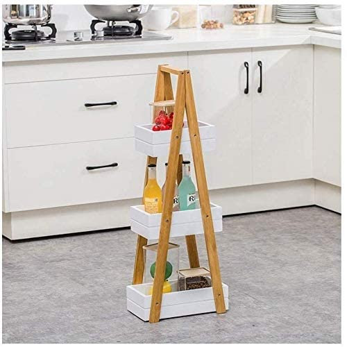 ksamwjf Lagerregale Leiter Robustes Bücherregal Industrielles Bücherregal Regal mit Metallrahmen für Wohnzimmer/Schlafzimmer/Büro