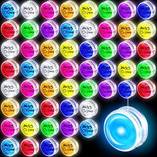 Yunsailing 54 LED Light up Yoyo, Colorful Beginner Level