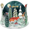 Pop & Slot Adventskalender, groß, Alpenfuchse, Roger la Borde, 3D-Adventskalender