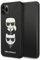 Karl Lagerfeld KLHCN65SAKICKCBK Hülle für iPhone 11 Pro Max 6,5 Schwarz hardcase Saffiano Karl&Choupette Head