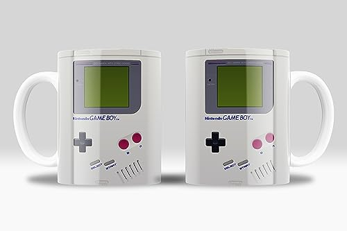 newseny Taza Game Boy regalo para gamers fans de la consola GameeBoy | Cerámica 355ml (regalo gamer)