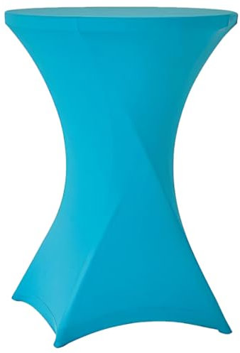 Gastro Uzal Stehtischhusse Stuttgart (Türkis, 80cm)