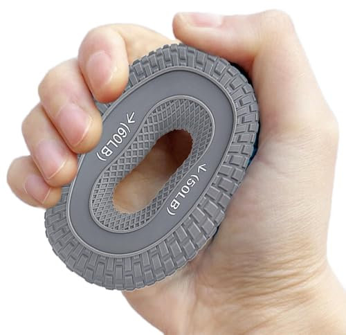 Unterarmtrainer, Flossen für die Hand - Silikonring mit Flossenzange für